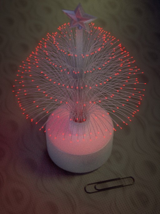 Miniature Fiber Optic Christmas Tree preview image 2